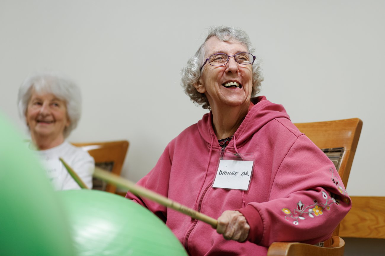 A participant going over the edge for Easterseals VT