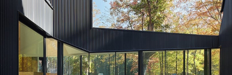 Exterior and Interior Metal Designs Provide the Perfect Solution for Louisville High School Media Center