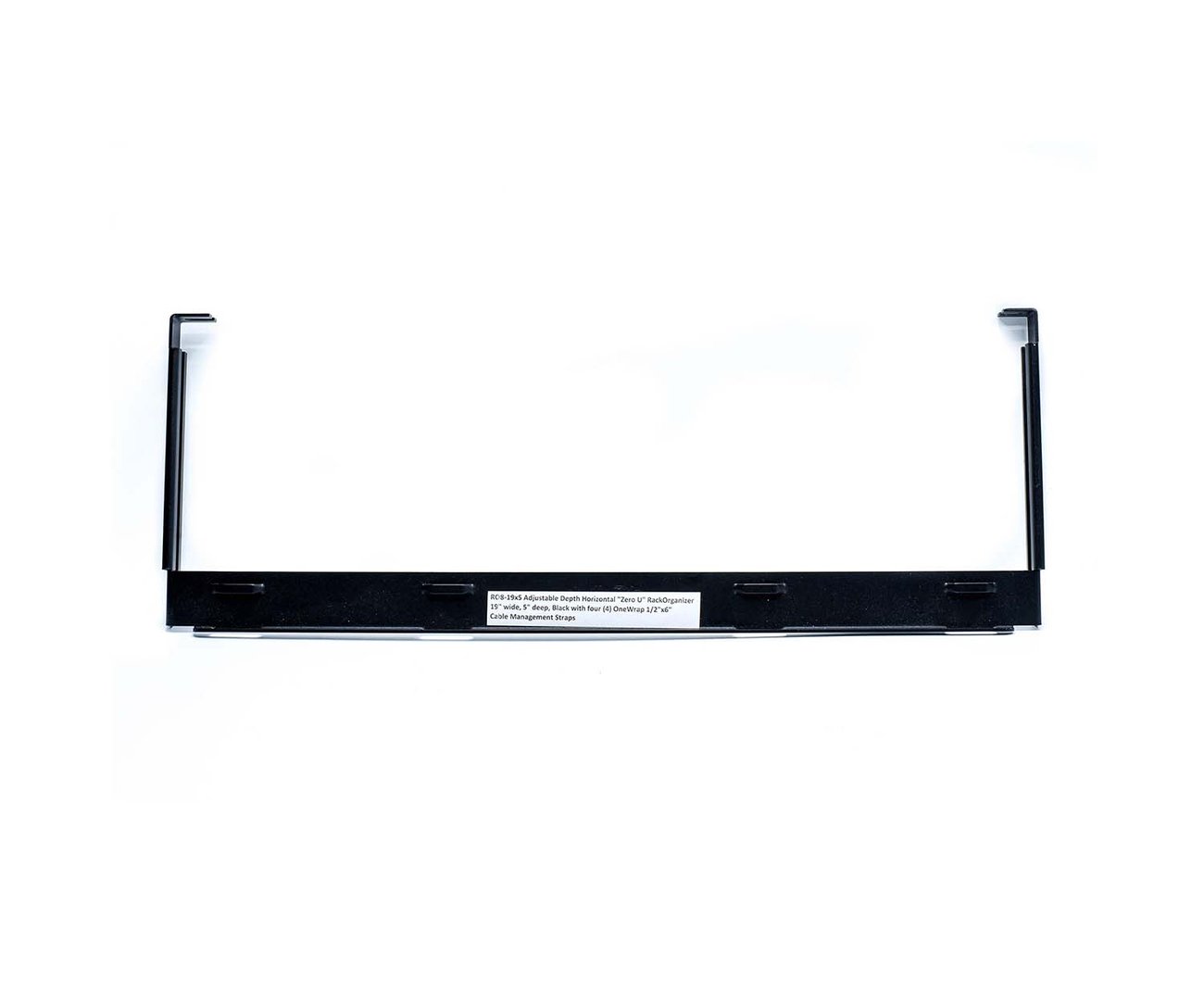 Horizontal Zero U Adjustable Depth Server Rack - 19"