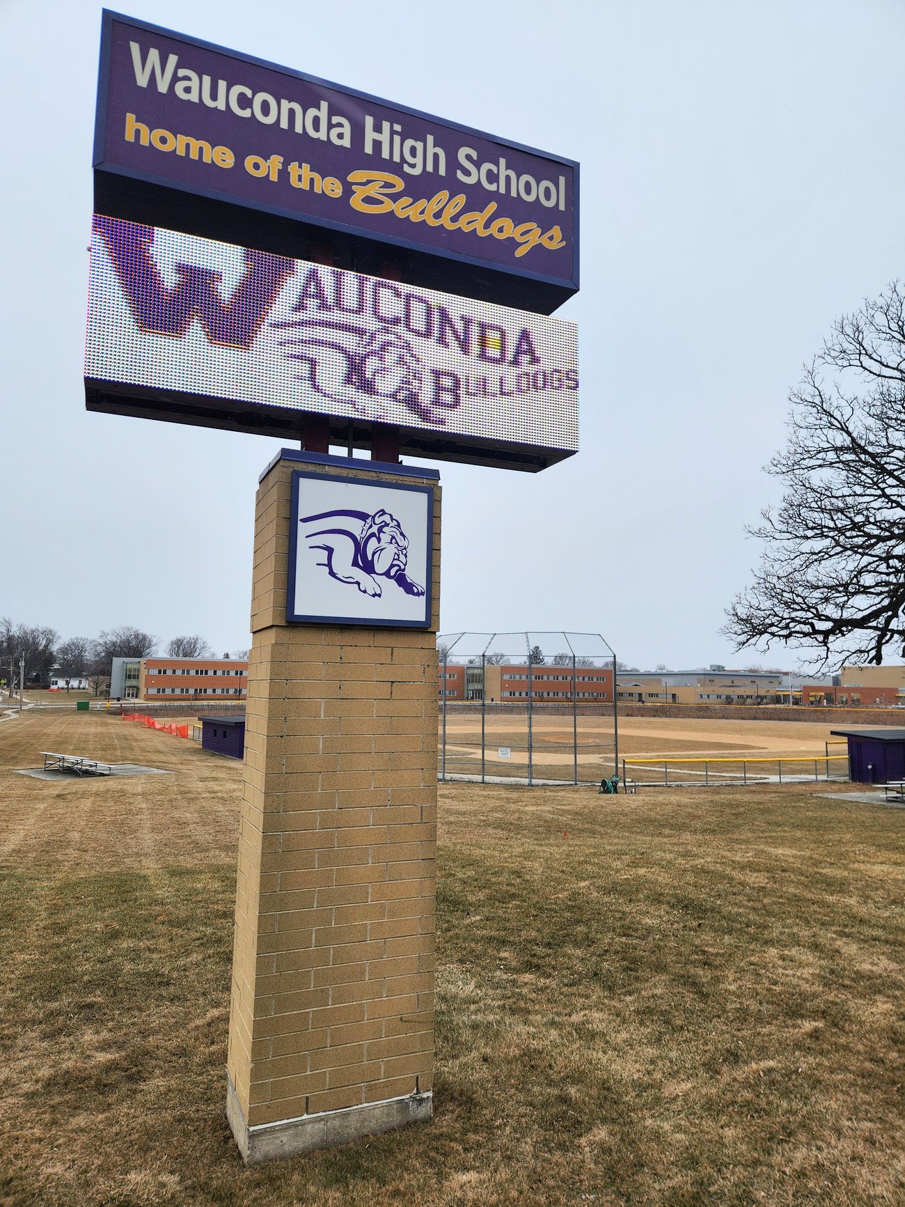 Wauconda High School Sign