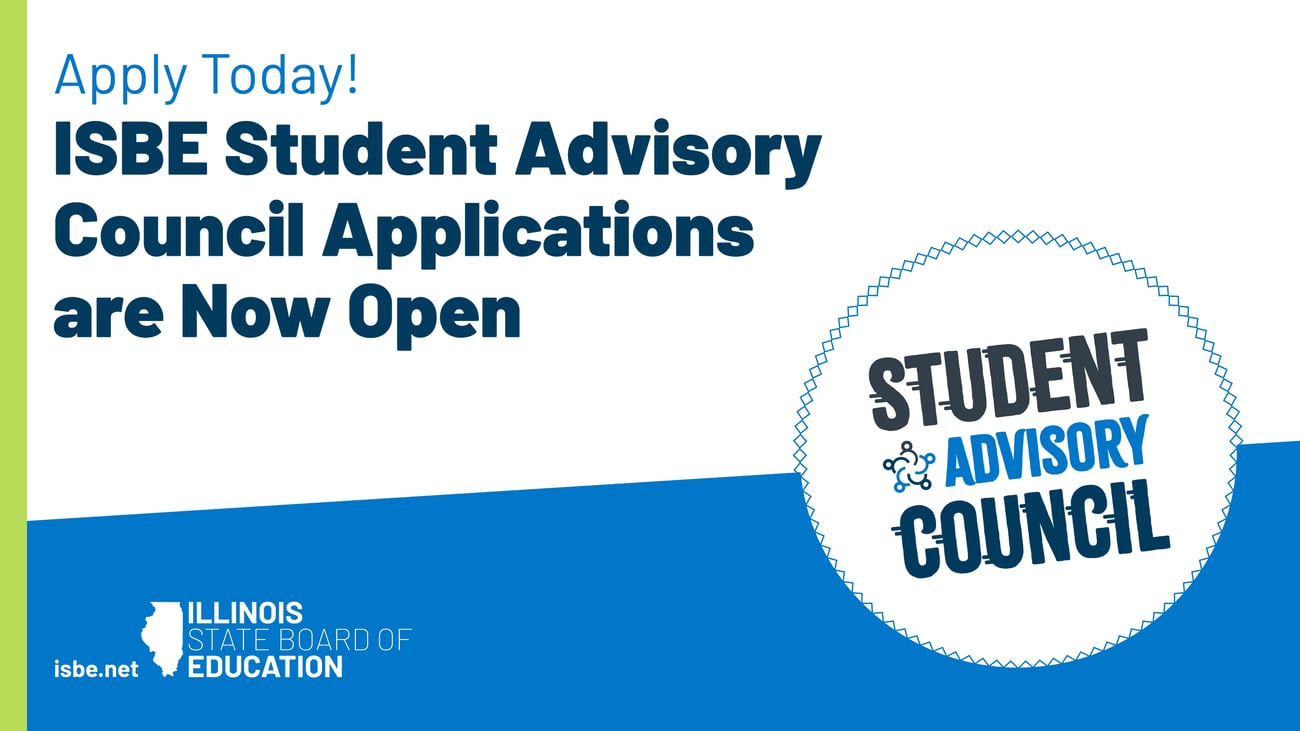 ISBE Student Advisory Council Applications are Now Open