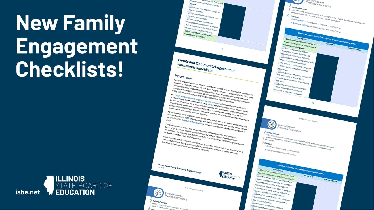 New Family Engagement Checklist. isbe.net