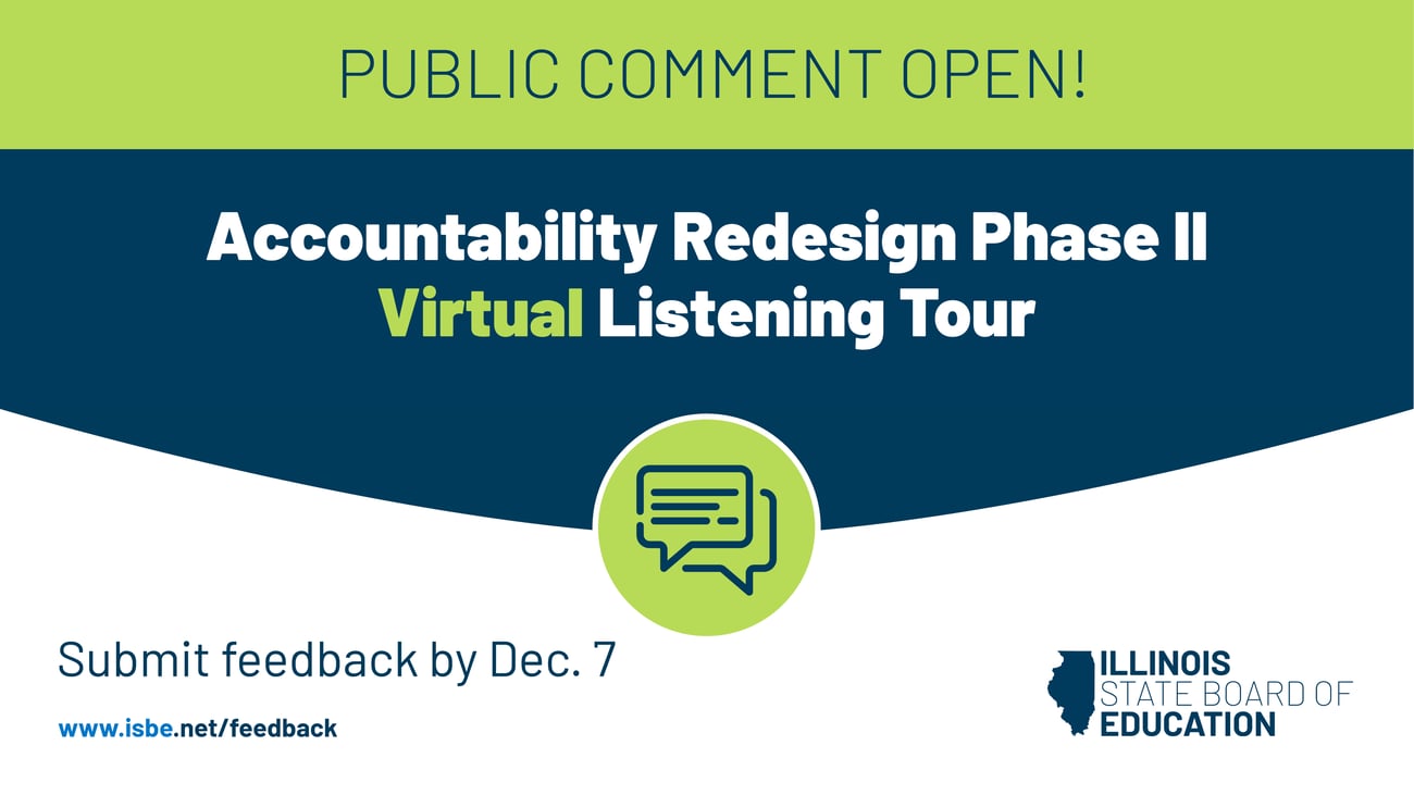 ISBE Accountability Redesign Phase II. Virtual Listening Tour
