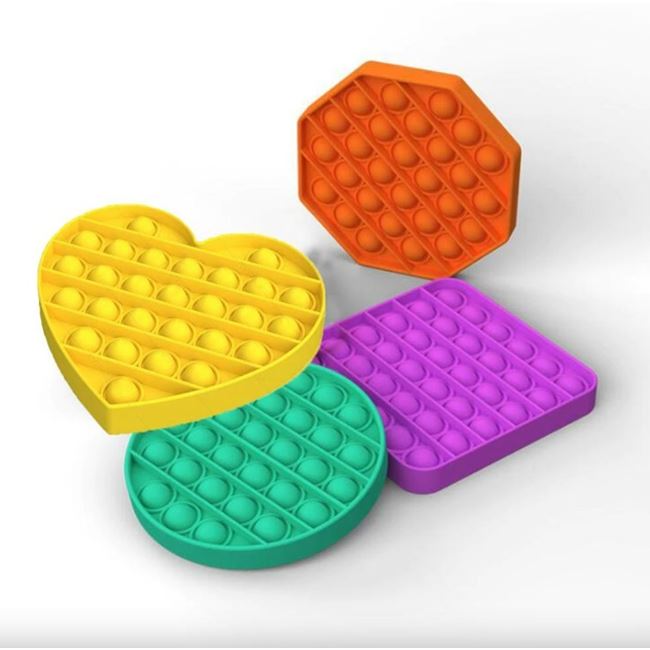 Αντιστρες αγχολυτικό παιχνίδι χαλάρωσης Pop it Fidget σε διάφορα σχέδια