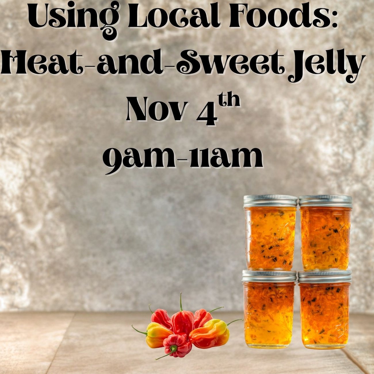 Peppers and pepper jelly
