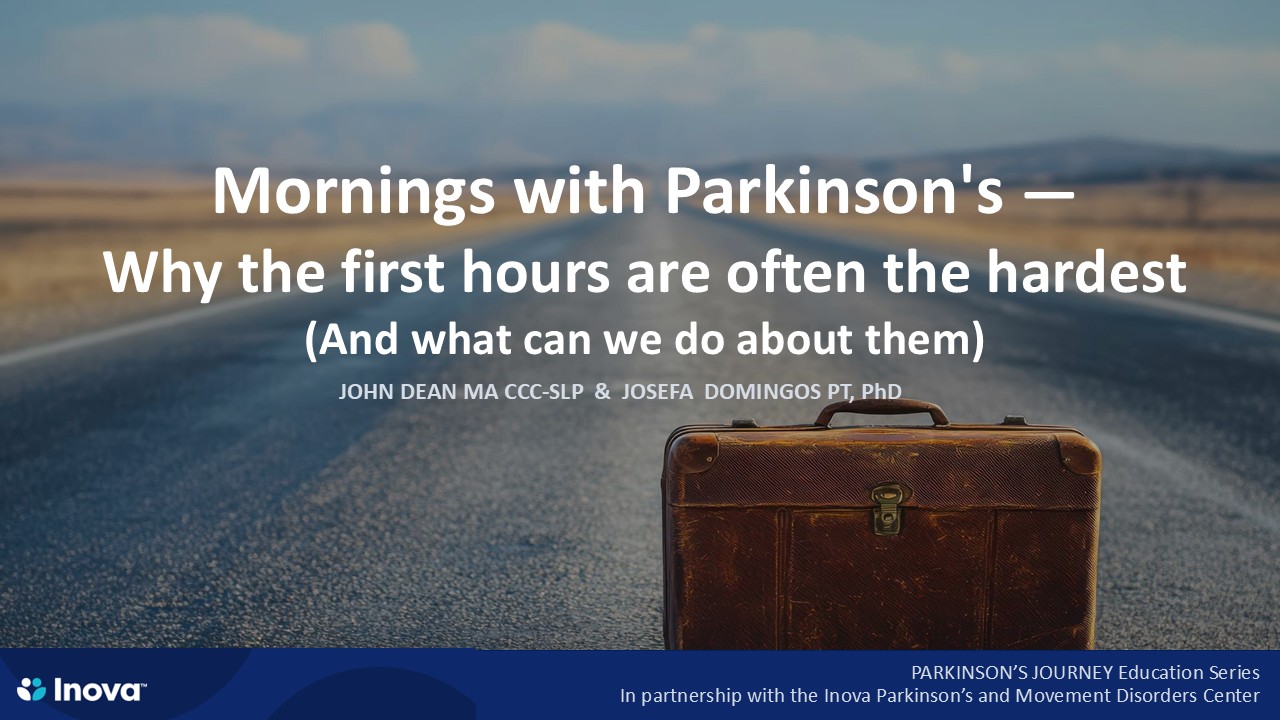 Mornings with Parkinson's