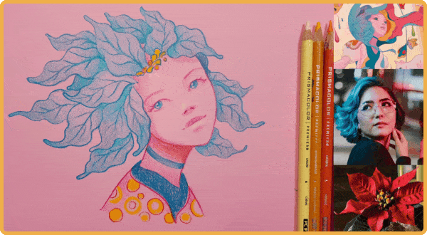 Drawing projects: Pencil Crayon Portrait, House, Ballet Figure Drawing