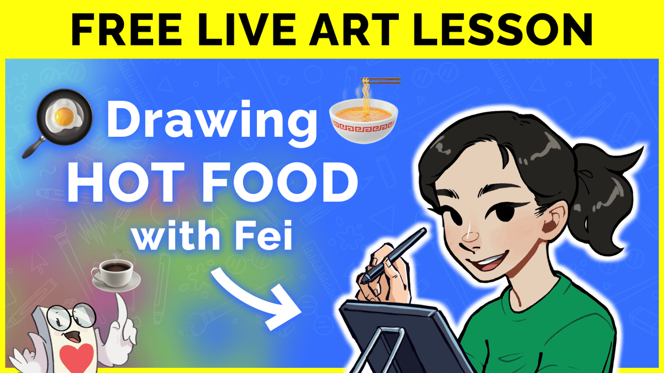 Drawing Hot Food with Fei