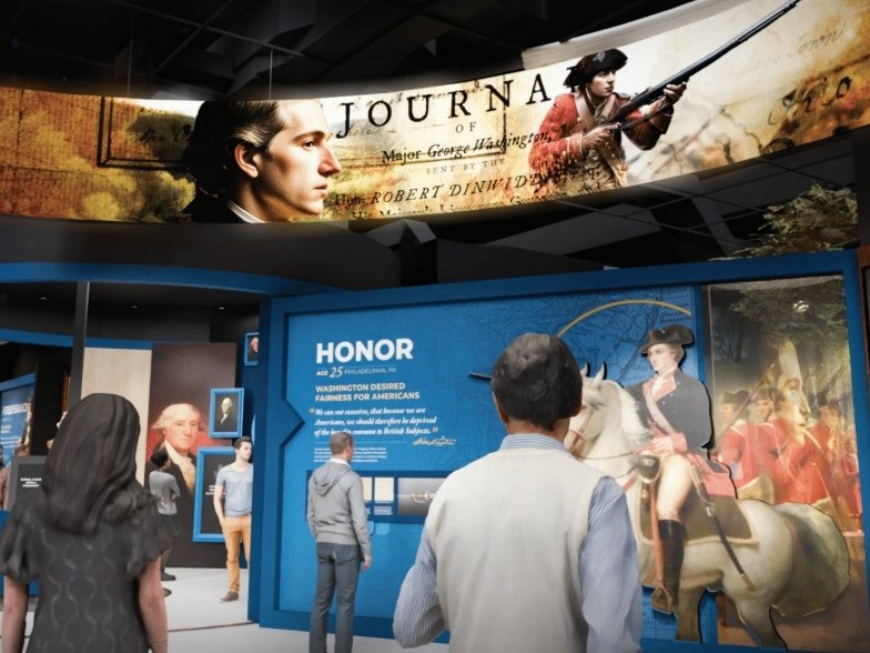Tour of the New George Washington Exhibition