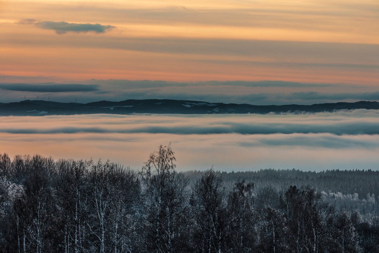 Sjödis över Siljan i vinterskrud, foto: Photobynoren, Mostphotos