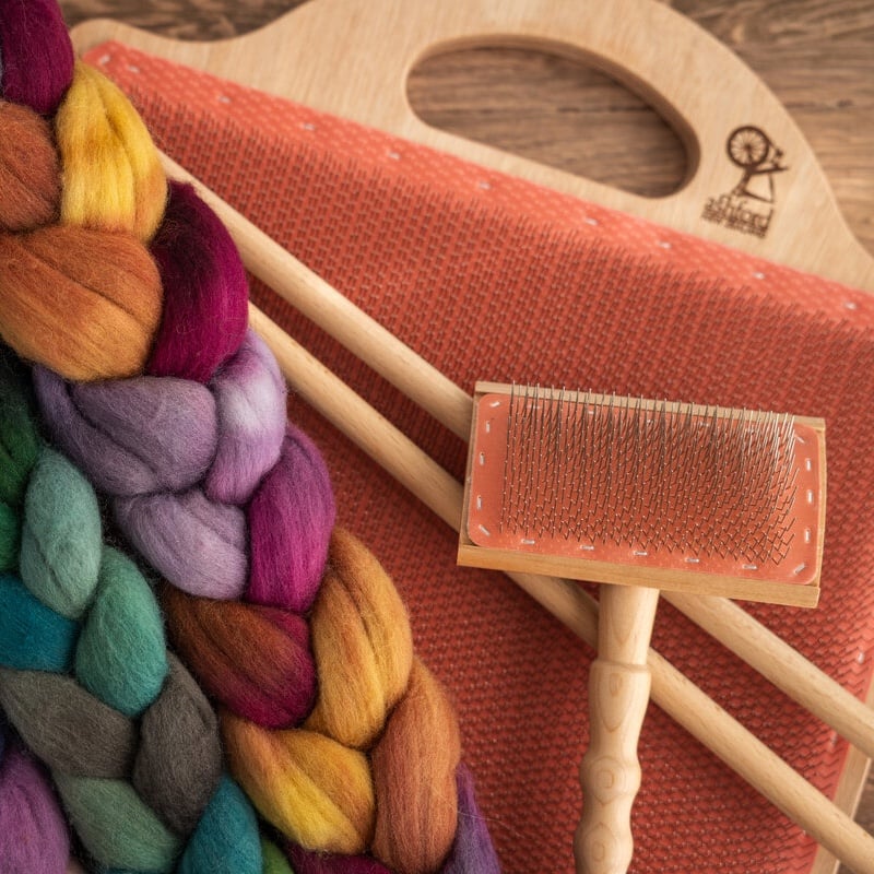 Carding tools and fibre Carding tools and fibre