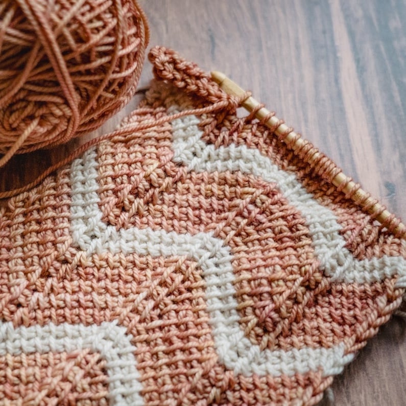 Tunisian crochet by Felicia