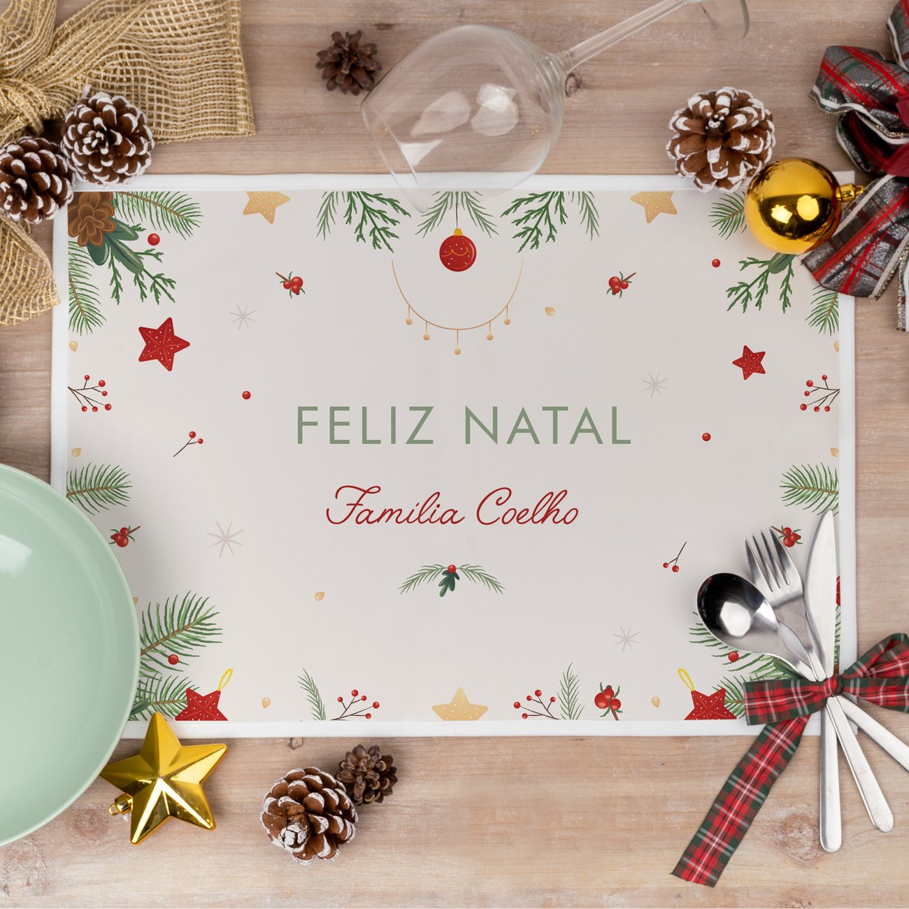 Lámpara 3D personalizada de madera con forma de árbol