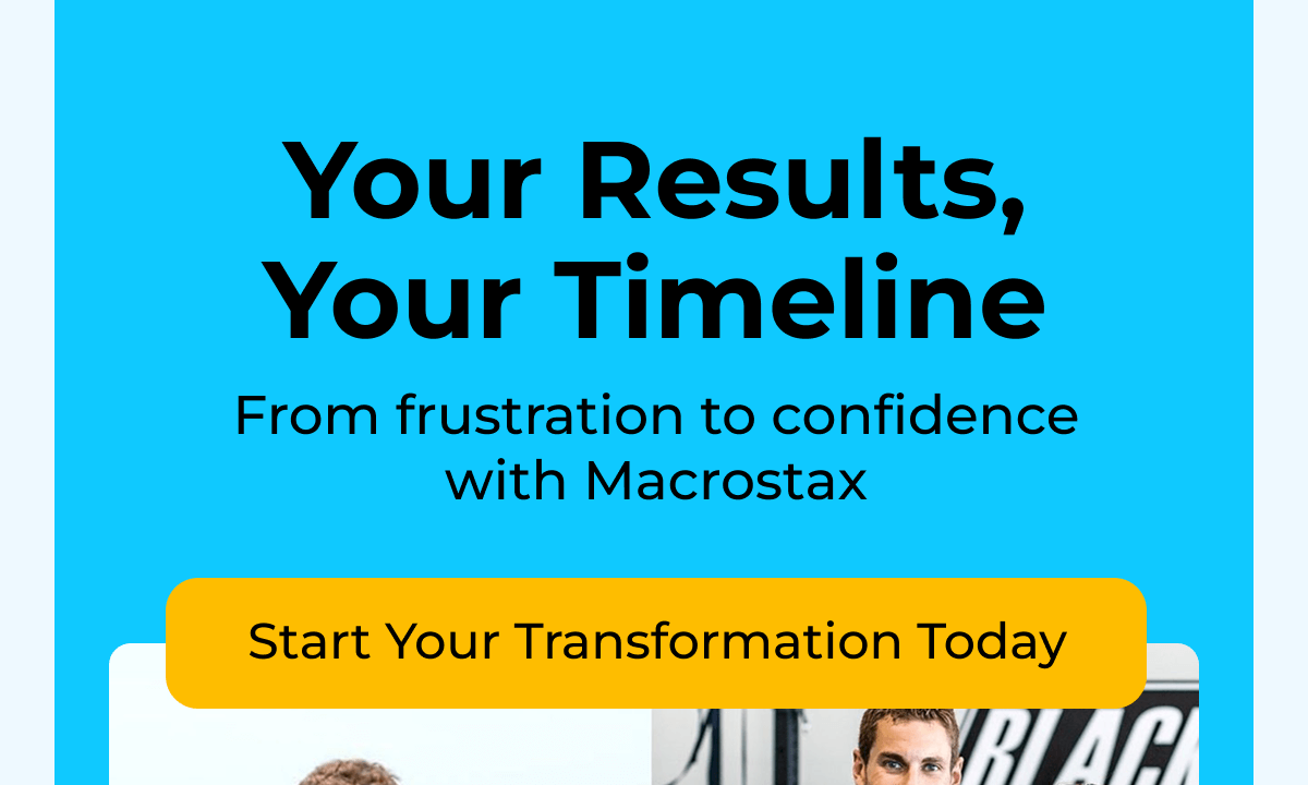 Your results, your timeline