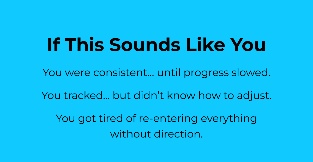 If This Sounds Like You