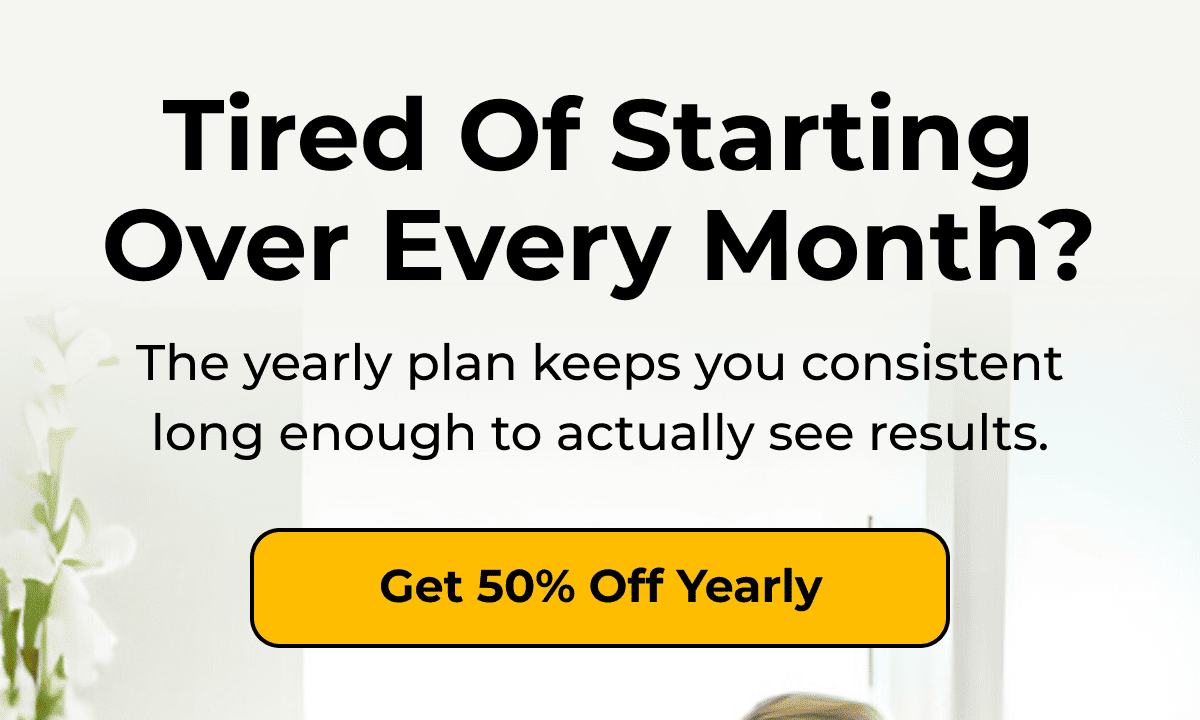 Tired Of Staring Over Every Month?