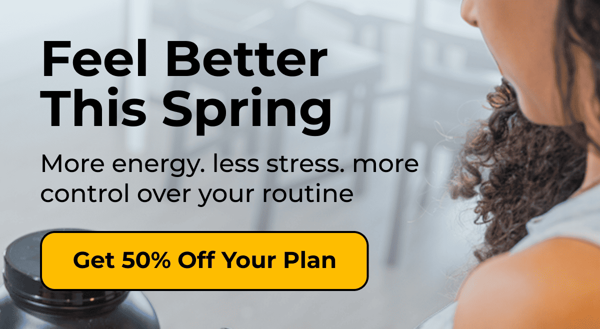 Get 50% Off Your Plan