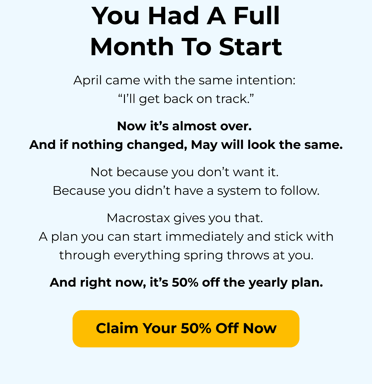 Claim Your 50% Off Now