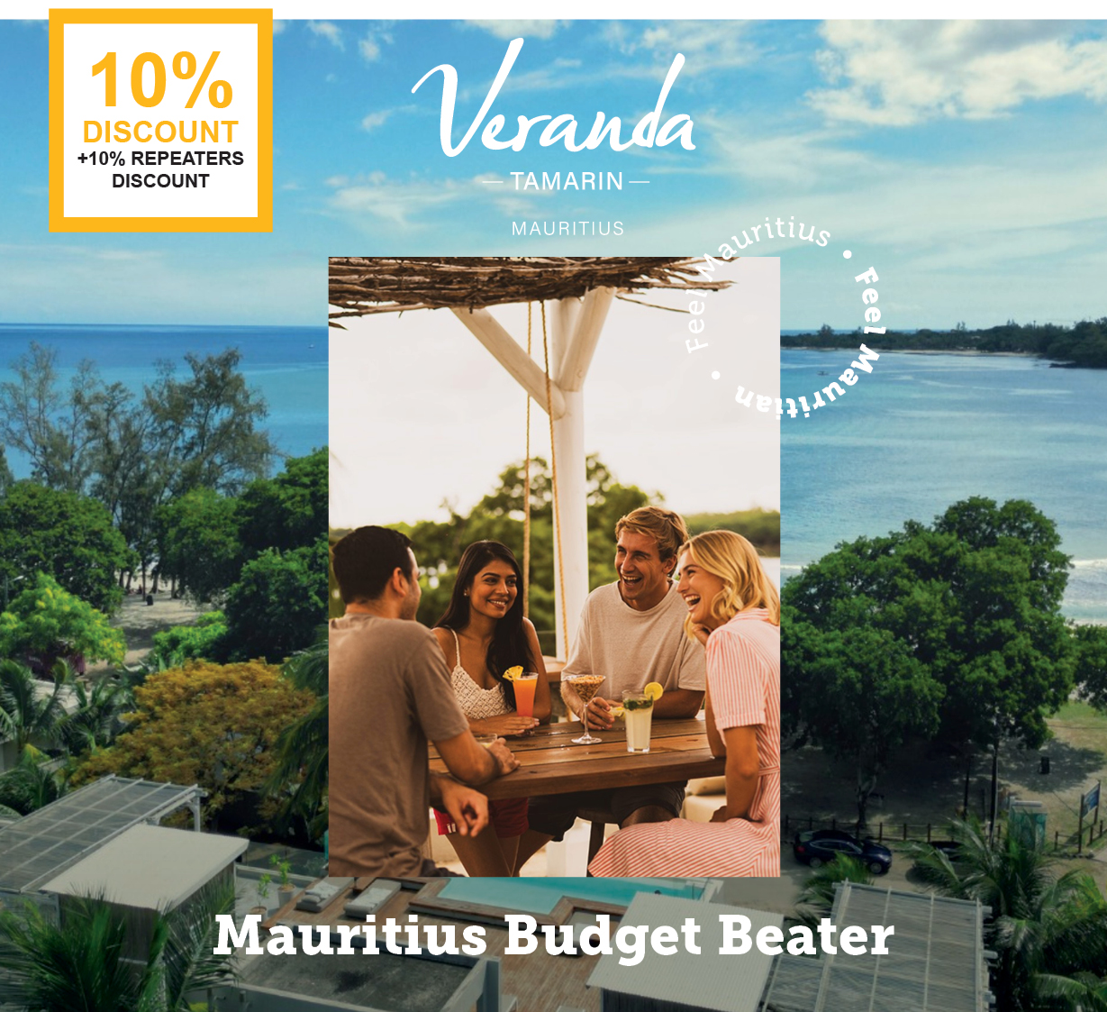 3 Star Veranda Tamarin - 10% Discount