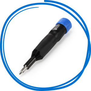 The Narwhal Driver in a blue scribbled circle