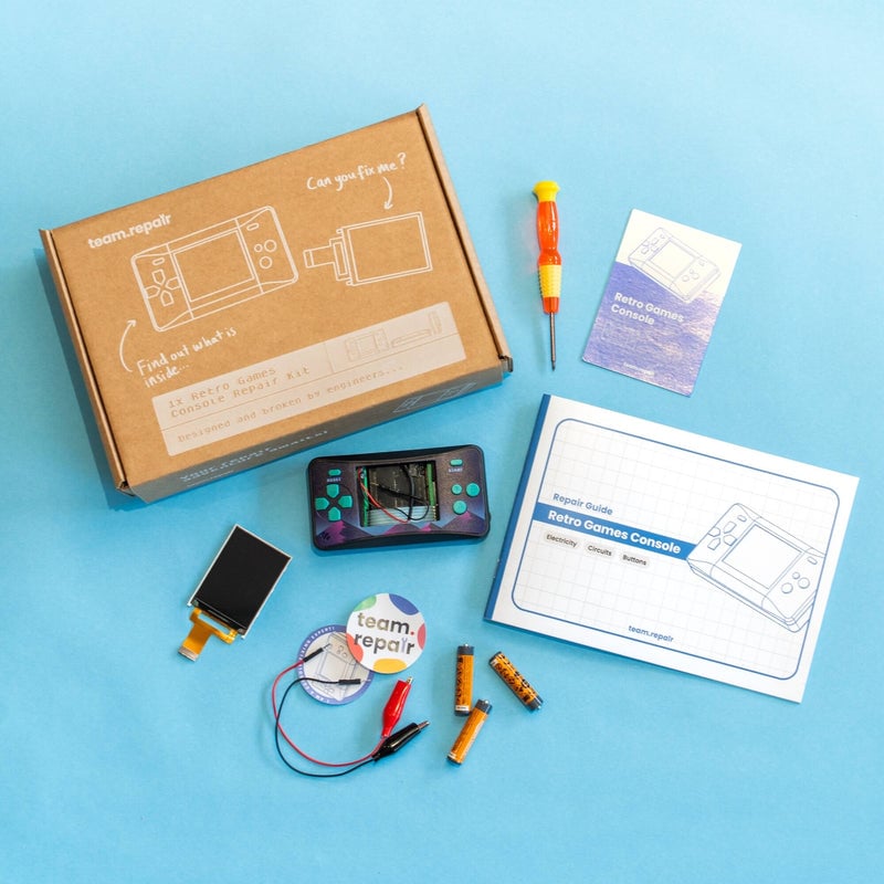 Image: Team Repair DIY Retro Games Console Kit