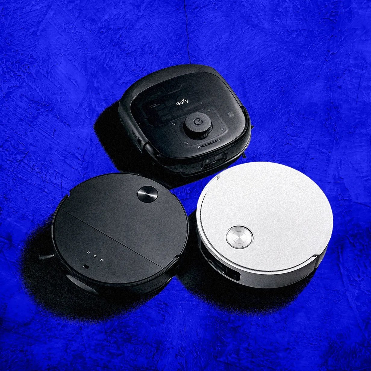 Image: Three smart vacuums Image: Three smart vacuums