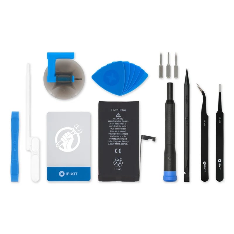 iPhone 15 Plus Battery Fix Kit