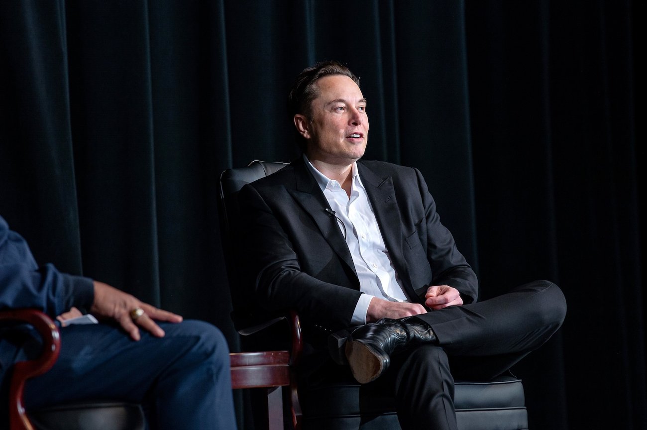 Elon Musk/ Photo by Trevor Cokley U.S. Air Force Academy Elon Musk/ Photo by Trevor Cokley U.S. Air Force Academy