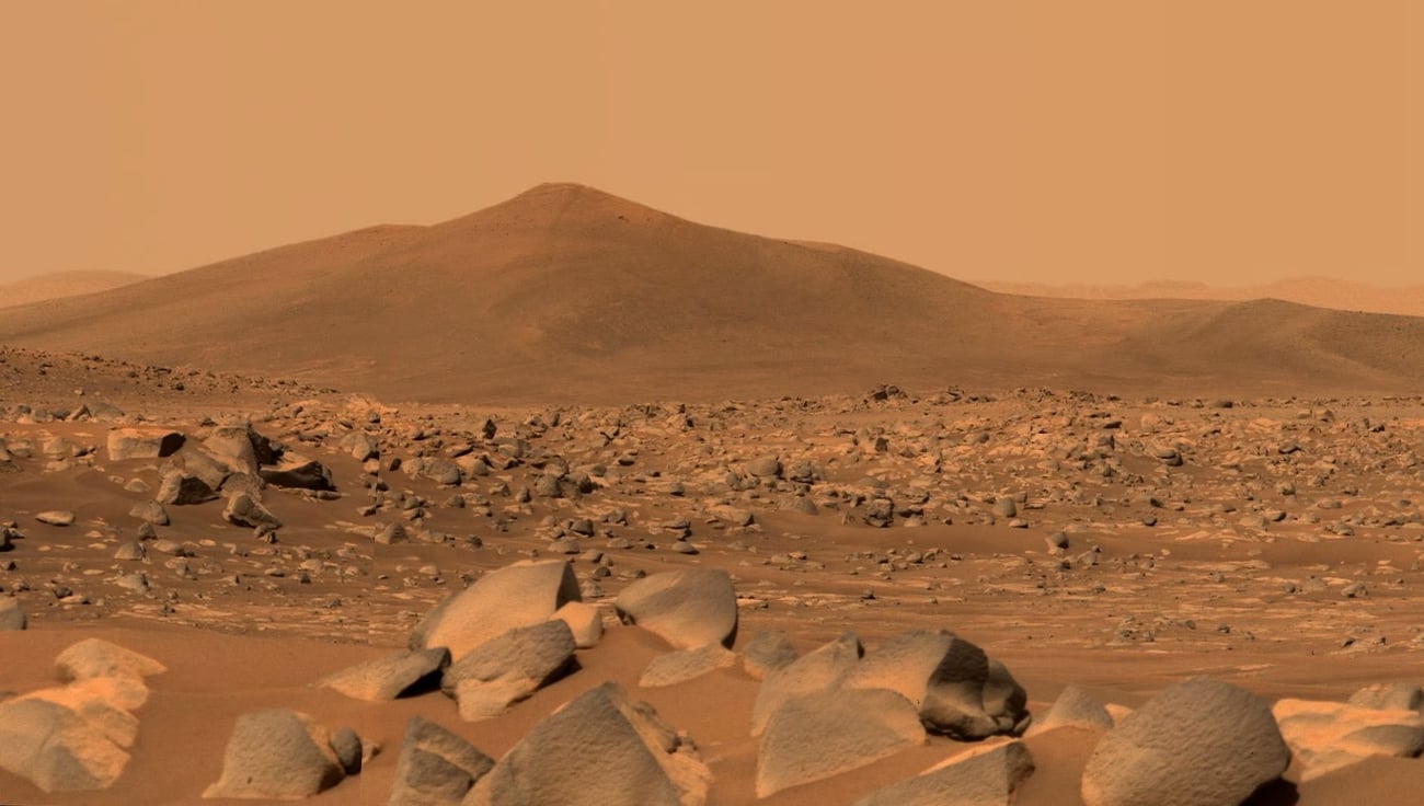 Mars landscape