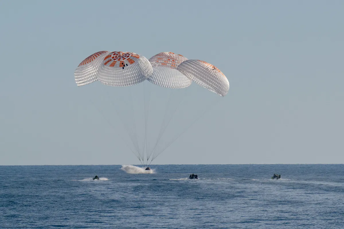 Crew-9 splashdown