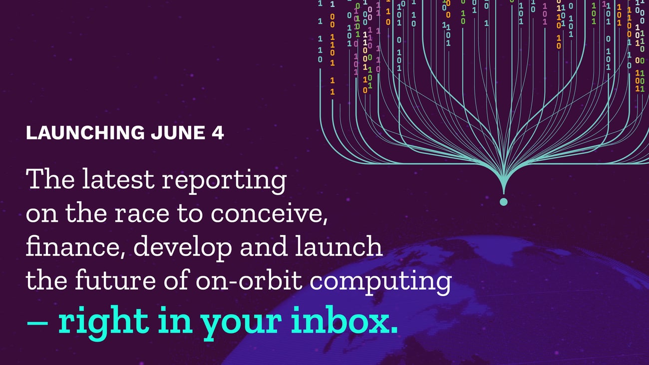 Sign up for our new email series on orbital data centers, launching June 4
