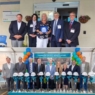 Ekip BMCHS ki t ap prezante avèk pri a