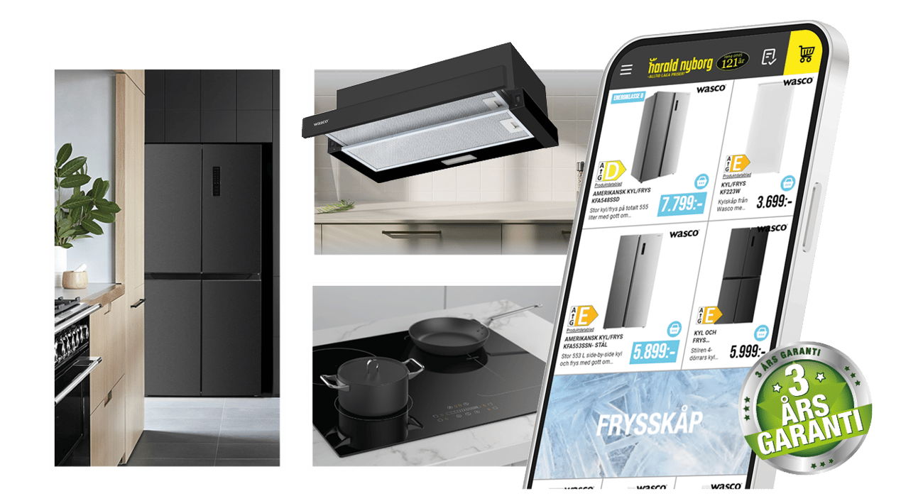 Online katalog med vitvaror