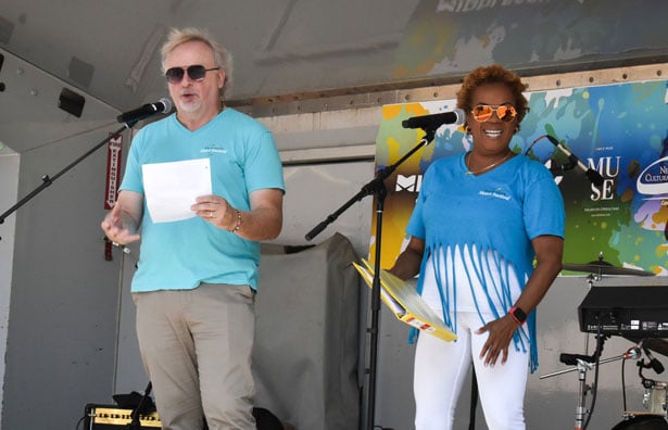 Hosts Sharon Gordon & Bert Baron