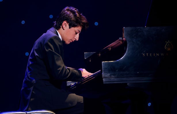 Jersey Talent winner, pianist Elias Nicozisis