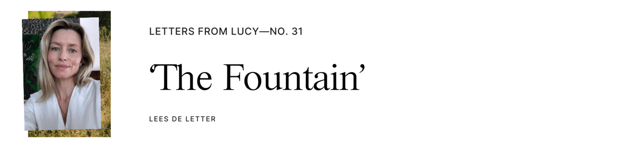 Letters from Lucy—No. 1