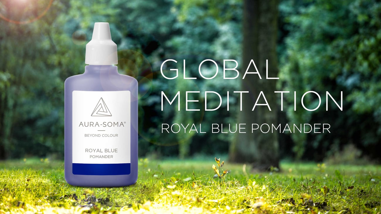 Global Meditation Royal Blue Pomander