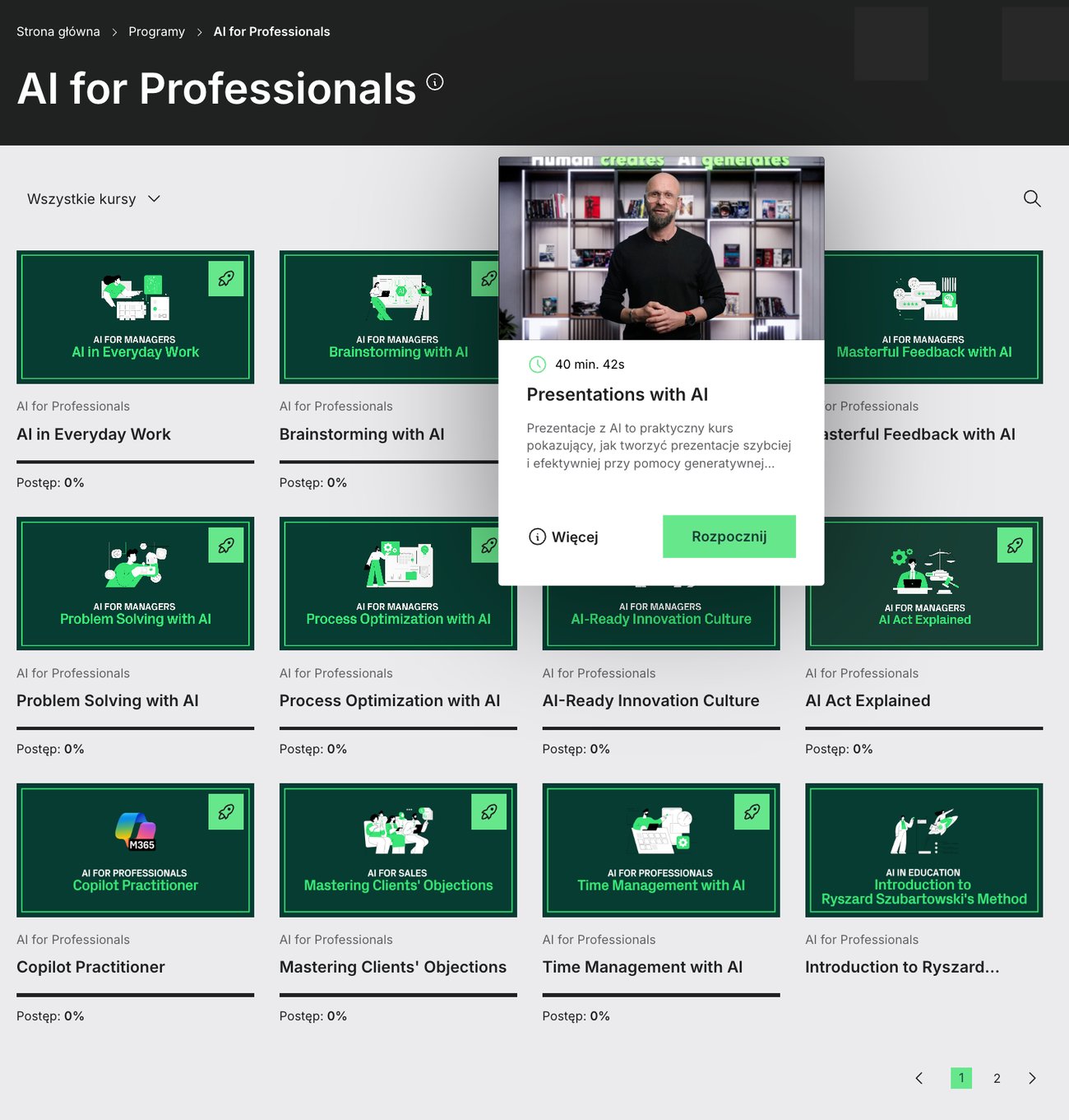 AI for Professionals