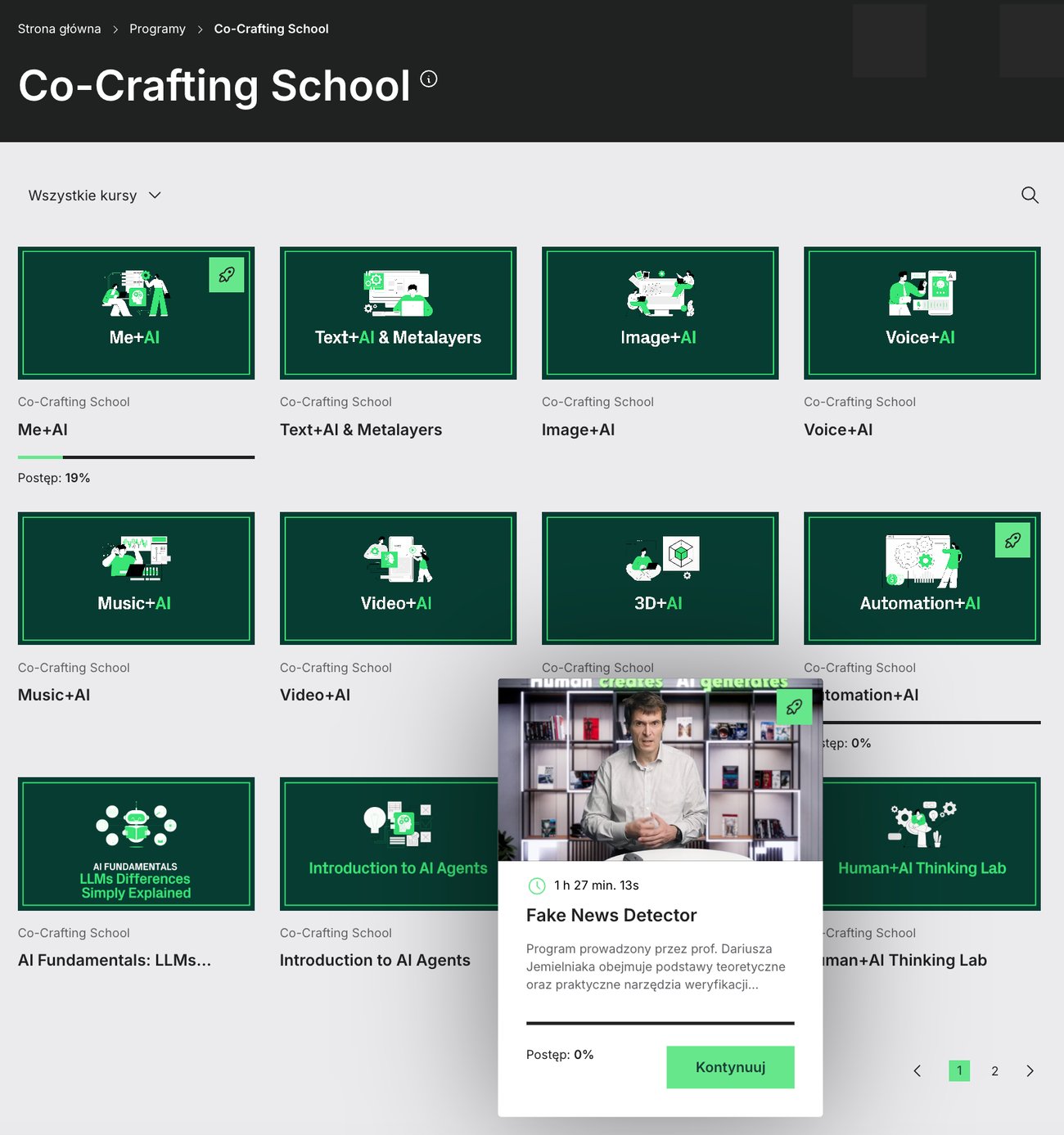 Programy edukacyjne CampusAI