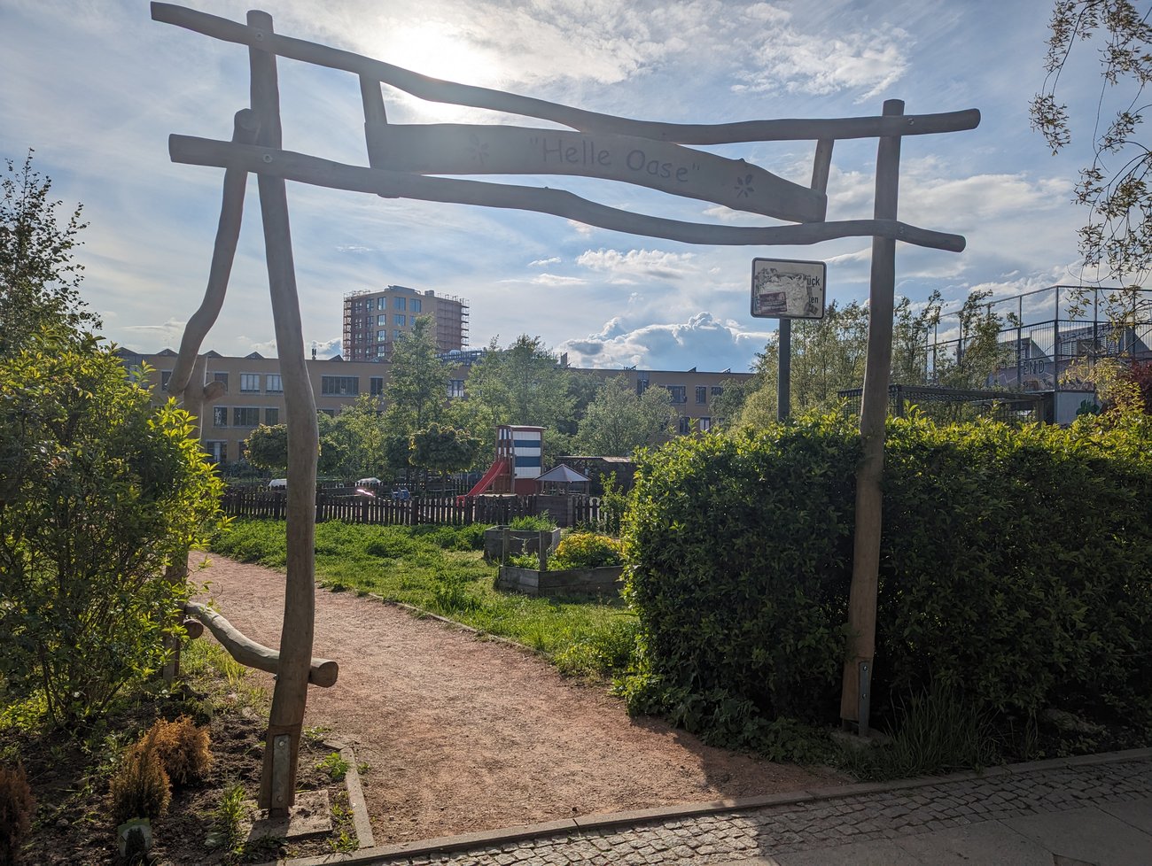 Foto der Hellen Oase.