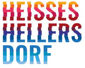 Bild auf dem "HEISSES HELLERSDORF" steht.