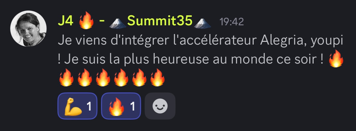 Elle nous a rejoint, et toi ?