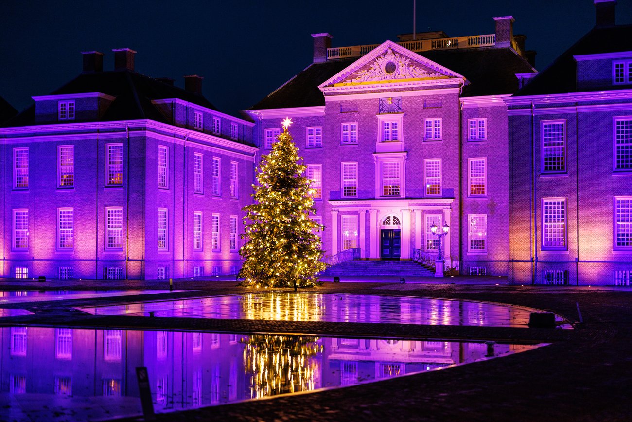 Een van de fonteinen van Paleis Het Loo