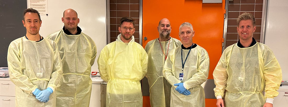 The EZ-IO teachers at the EZ-IO workshop