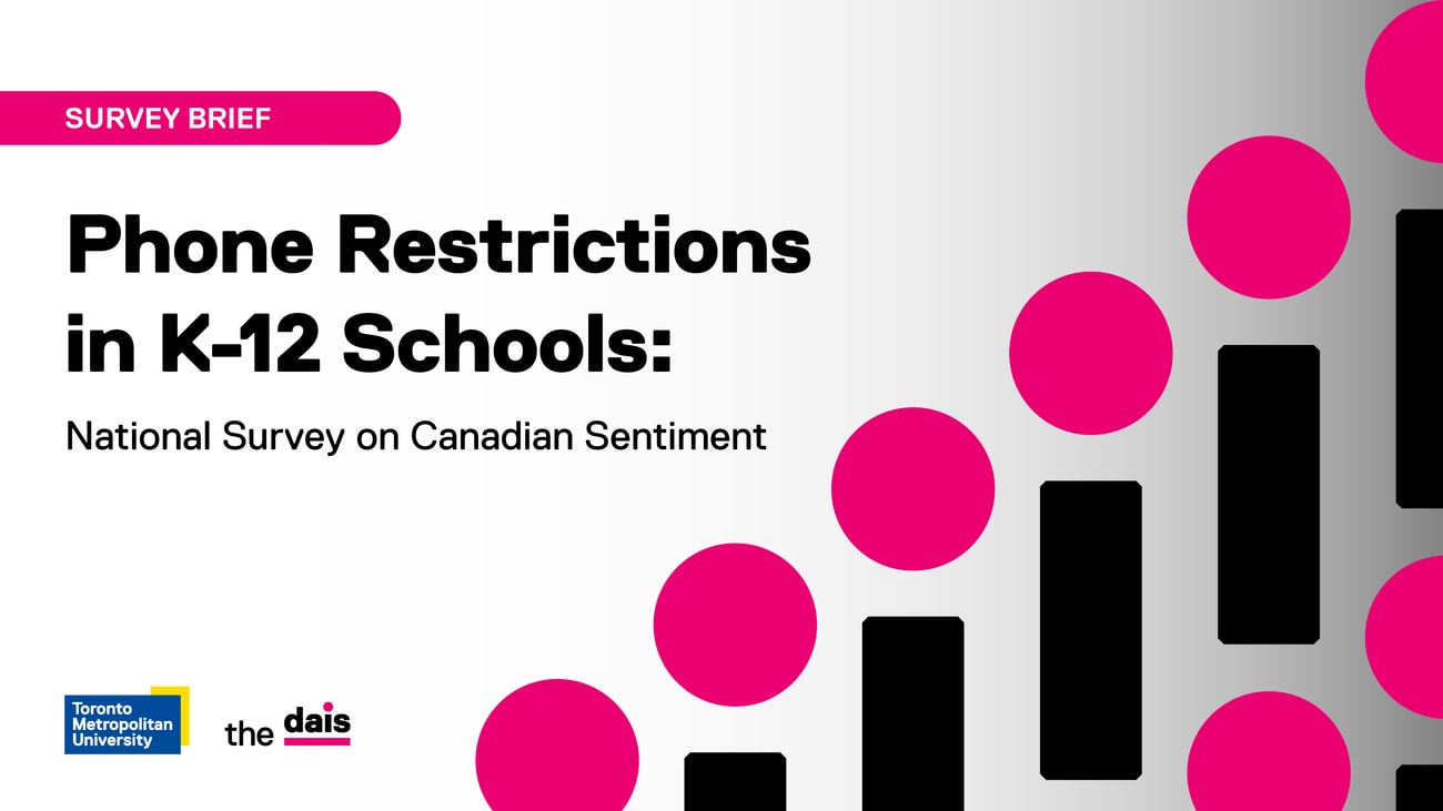 Survey brief. Phone restrictions in K-12 Schools: National Survey on Canadian Sentiment