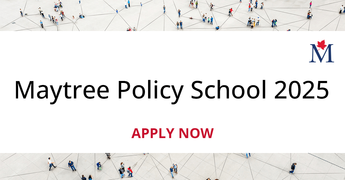Maytree Policy School 2025 Apply Now