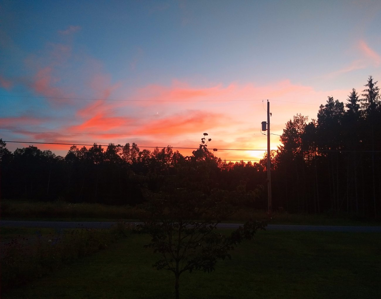 Sunset in Clearfield County