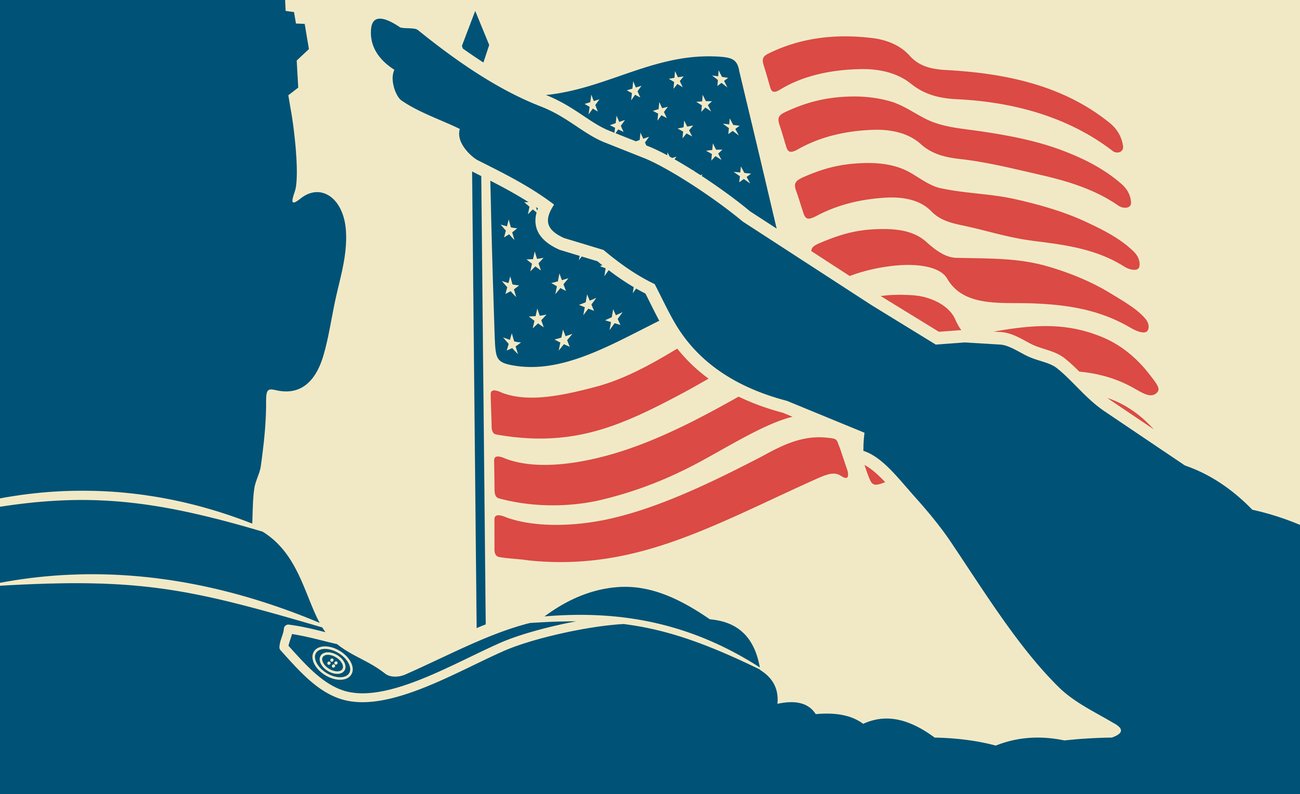 Veteran silhouette Veteran silhouette