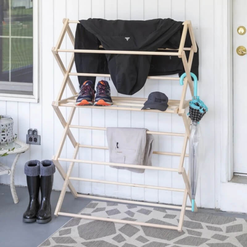 wood drying racks