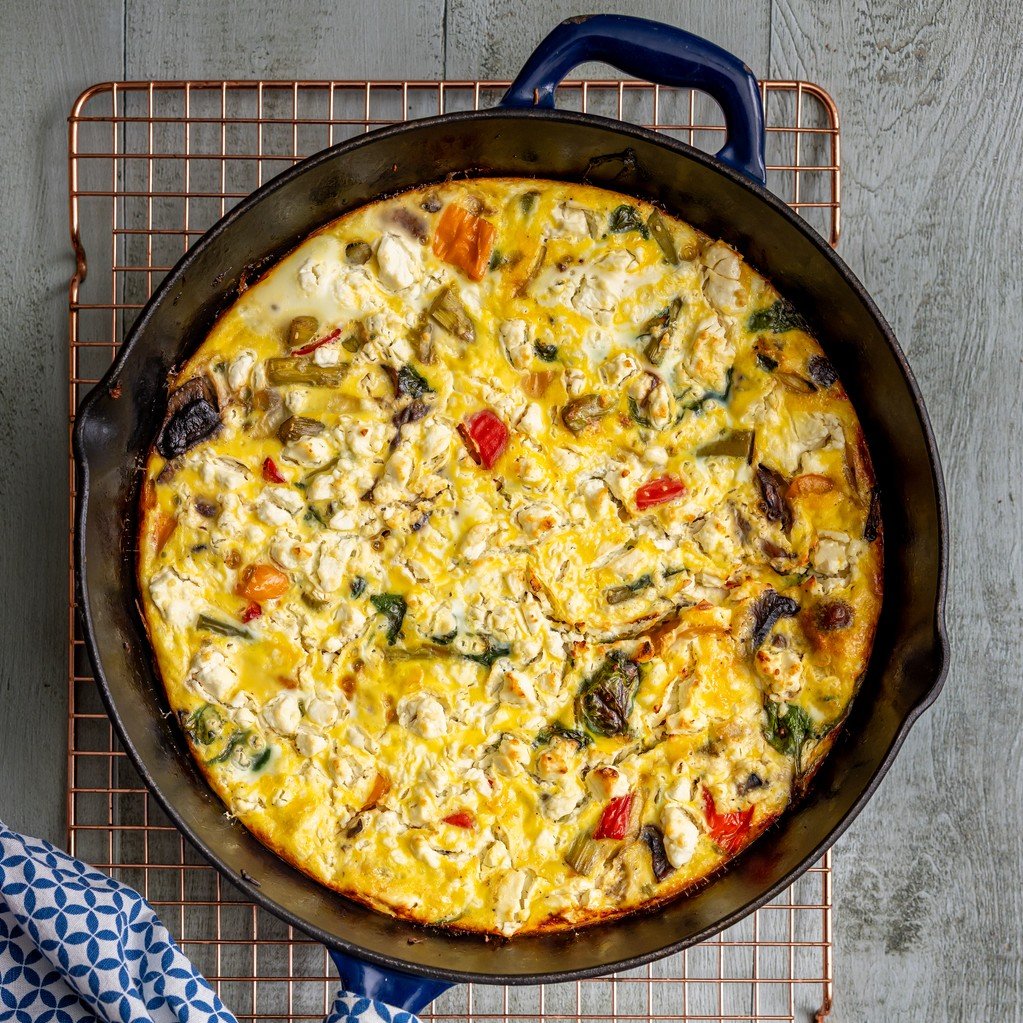 Seasonal Skillet Frittata